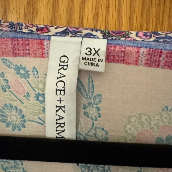 Multicolor Bohemian Women's Top - Picture 2 of 5